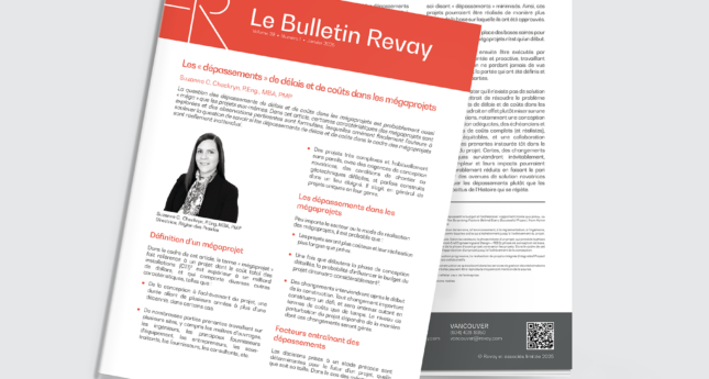 Nouveau Bulletin Revay – Les « dépassements » de délais et de coûts dans les mégaprojets